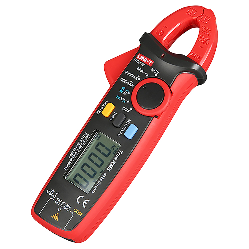 Clampmetru Digital Uni-T UT211B, True RMS, Autoscalare, 200A AC/DC, Tensiune DC/AC, Rezistenta, Compact [6]