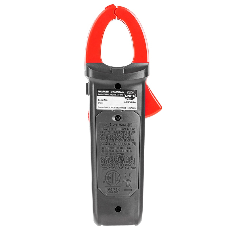 Clampmetru Digital Uni-T UT213C, 400A AC/DC, True RMS, Temperatura 1000°C, Capacitate, Frecventa 1MHz, NCV [3]