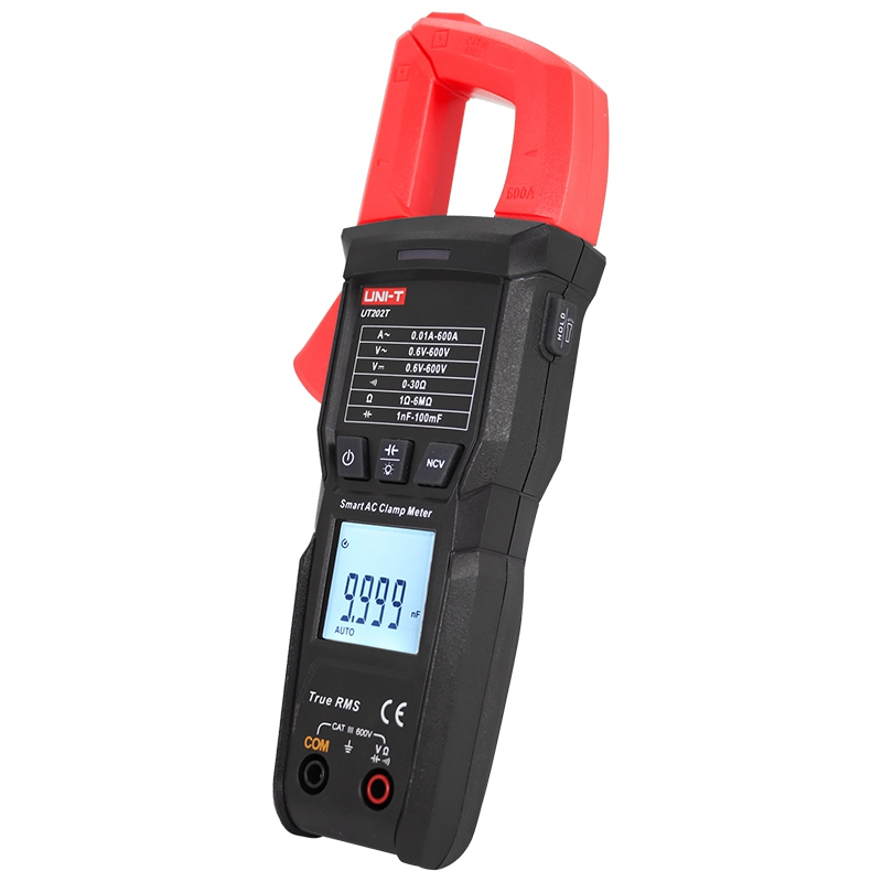 Clampmetru Digital Uni-T UT219DS, 600A AC, True RMS, Autoscalare, Temperatura, CAT III 600V, IP54, Iluminare [3]