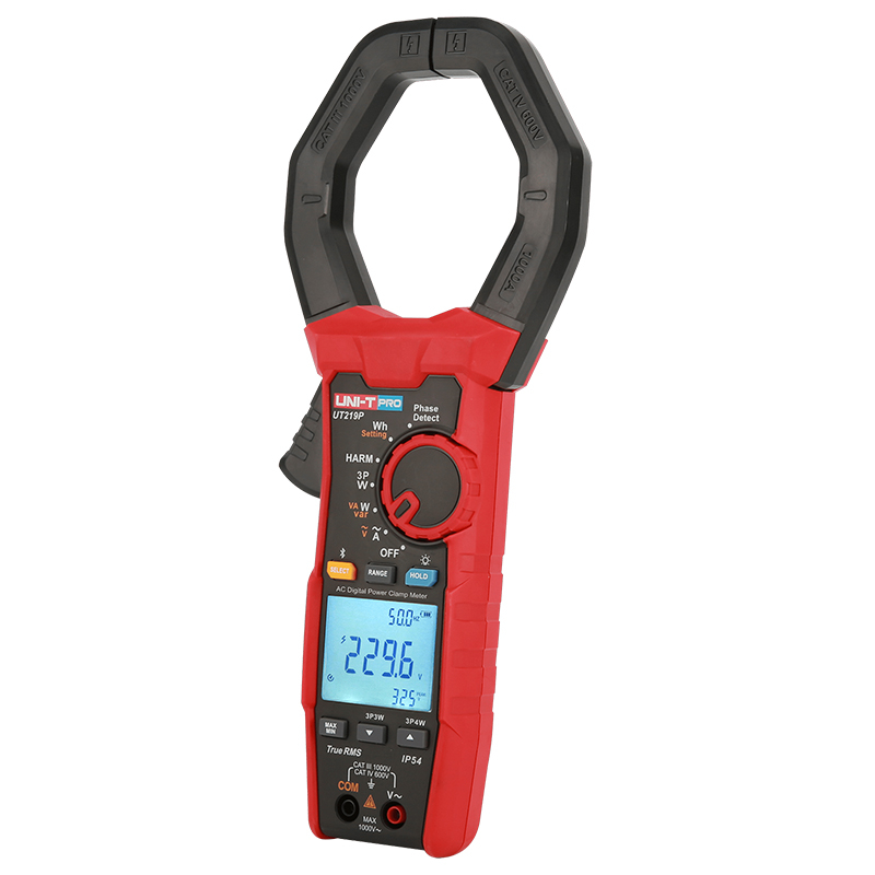 Clampmetru Digital Uni-T UT219P, True RMS, Frecventa 10MHz, 600A AC, IP54, LoZ, CAT III 600V, Autoscalare [3]