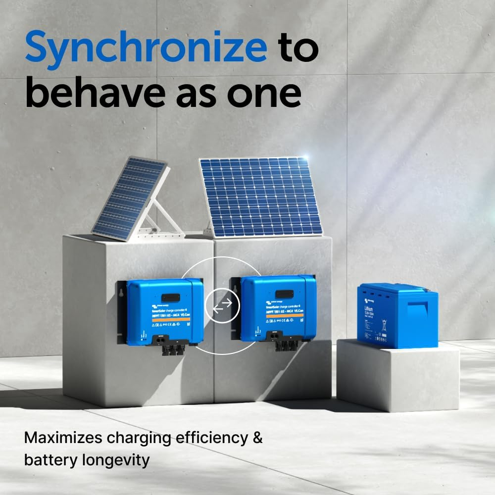 Controler solar de incarcare Victron SmartSolar MPPT 150/85-MC4 12V 85A, MC4, VE.Can [10]