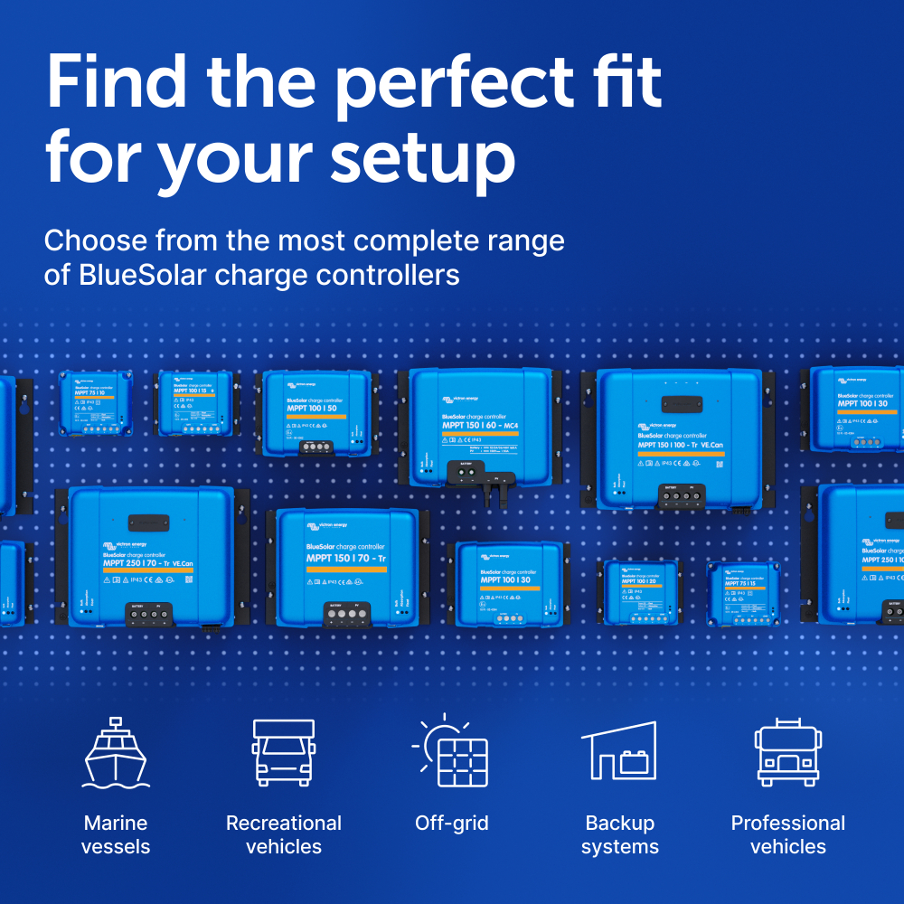 Controler solar MPPT Victron BlueSolar 100/30, 30A pentru sisteme solare 12V si 24V [9]