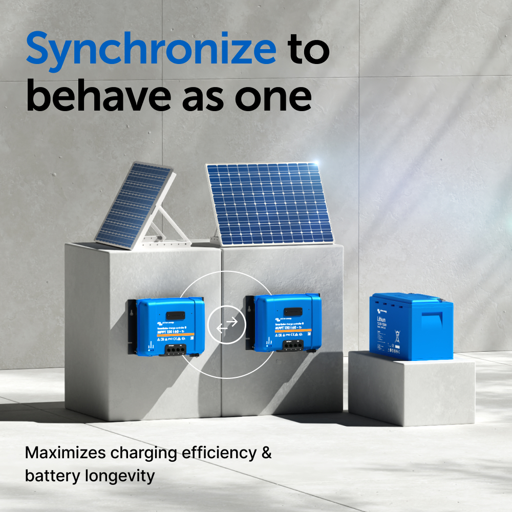 Controler solar MPPT Victron BlueSolar 150/60-Tr – 12V/24V/48V, 60A, pentru sisteme solare mari si baterii de capacitate mare [8]