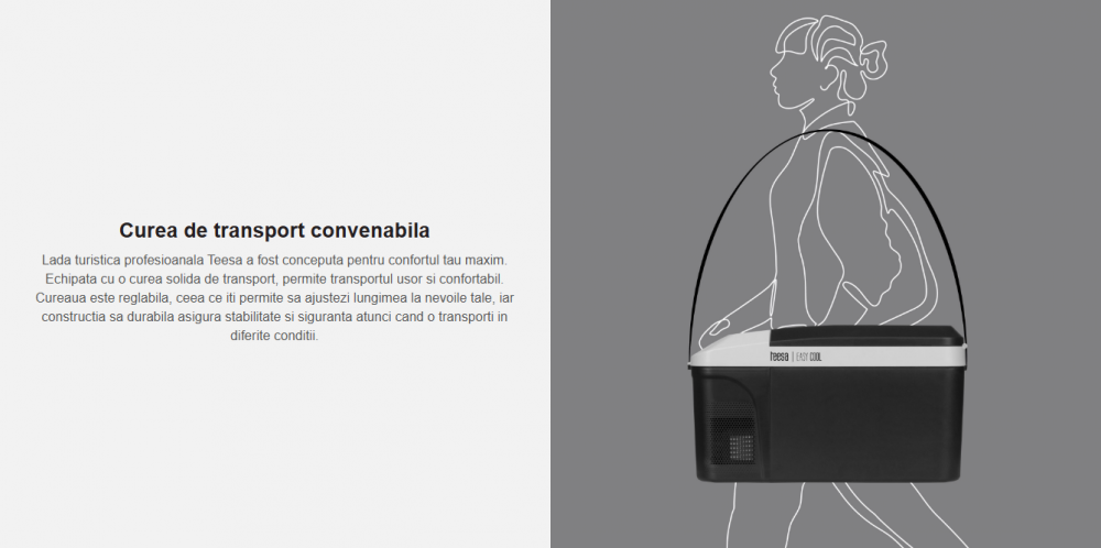 Frigider auto cu compresor, 13l, 20°C la -22°C, alimentare DC 12/24V, 100–240V AC, Afisaj led [11]