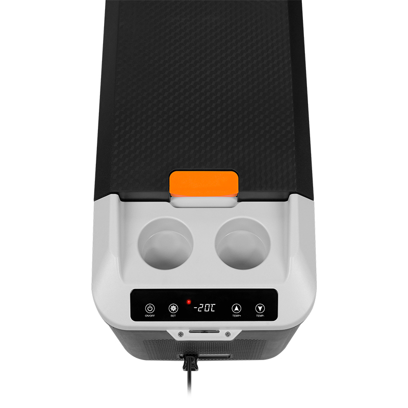 Frigider auto cu compresor, 13l, 20°C la -22°C, alimentare DC 12/24V, 100–240V AC, Afisaj led [10]