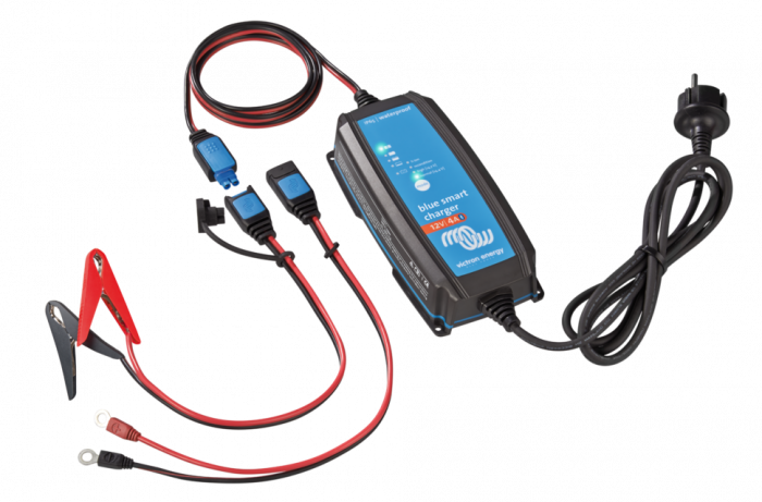 Incarcator Acumulatori 12V 4A Cu Bluetooth, Victron Energy Blue Smart Ip65S Charger 12/4 + Dc Connector [3]