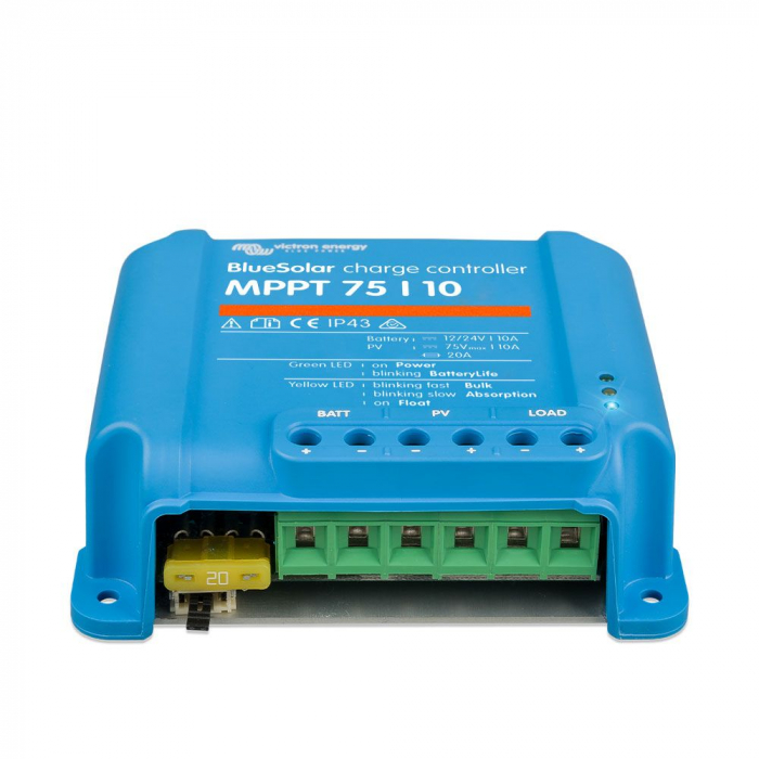 Controler Solar 12V 24V 10A Victron Energy Bluesolar Mppt 75/10 Scc010010050R [2]