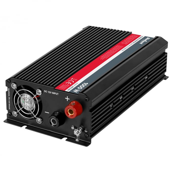 Invertor auto 24V la 230V, 1000W, unda sinusoidala modificata, 1 iesire [2]
