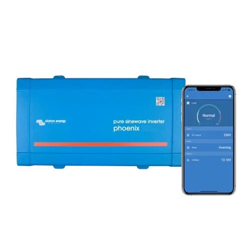 Invertor sinus pur 1200W 12V 230V, varf 2400W, Victron Phoenix, pentru auto, panouri solare, rulota, casa si cabana [2]