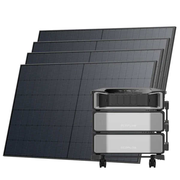 Kit 12Kw Power Station Delta Pro Ultra Kit 6144 Wh + Baterie Extra 6144 Wh + 2 x Set Panou Solar 520W (2080 Wh) [1]