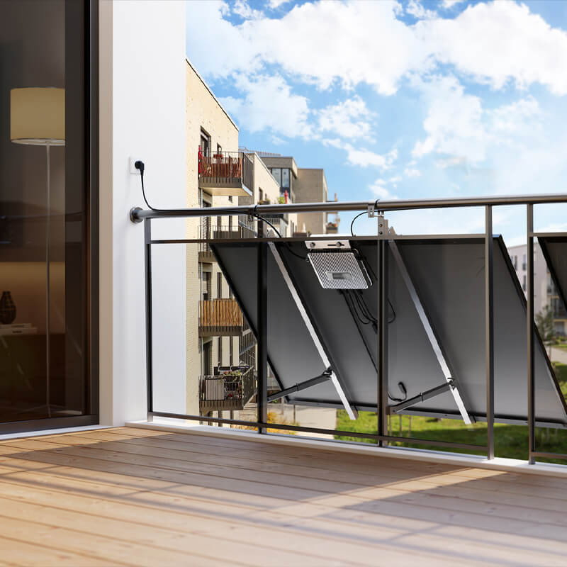 Kit balcon EcoFlow 900Wp cu microinvertor 800W [5]