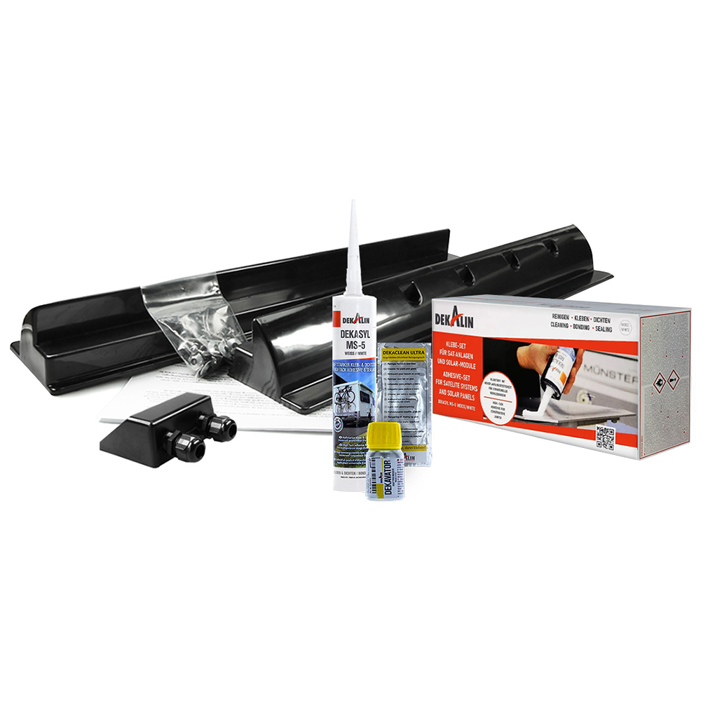 Kit fotovoltaic pentru rulota 120W, 12V, panou Sunpower SP-Ultra >21%, regulator Votronic MPP 170 CI compatibil EBL, ideal pentru autorulote si campervan-uri [3]
