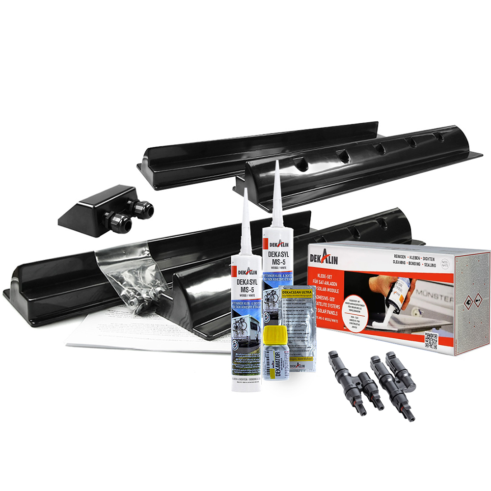 Kit fotovoltaic pentru rulota 240W, 12V, panouri Sunpower SP-Ultra, regulator Votronic MPP 260 CI, compatibil EBL, ideal pentru autorulote si campervan-uri [3]
