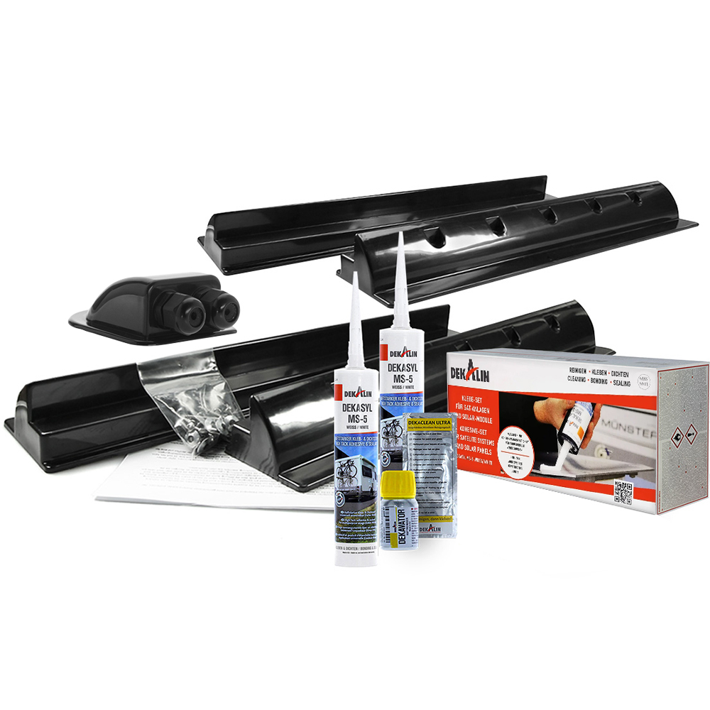 Kit fotovoltaic pentru rulota 360W, 12V, panouri Sunpower SP-Ultra >21%, regulator Votronic MPP 440 CI compatibil EBL, ideal pentru autorulote si campervan-uri [3]