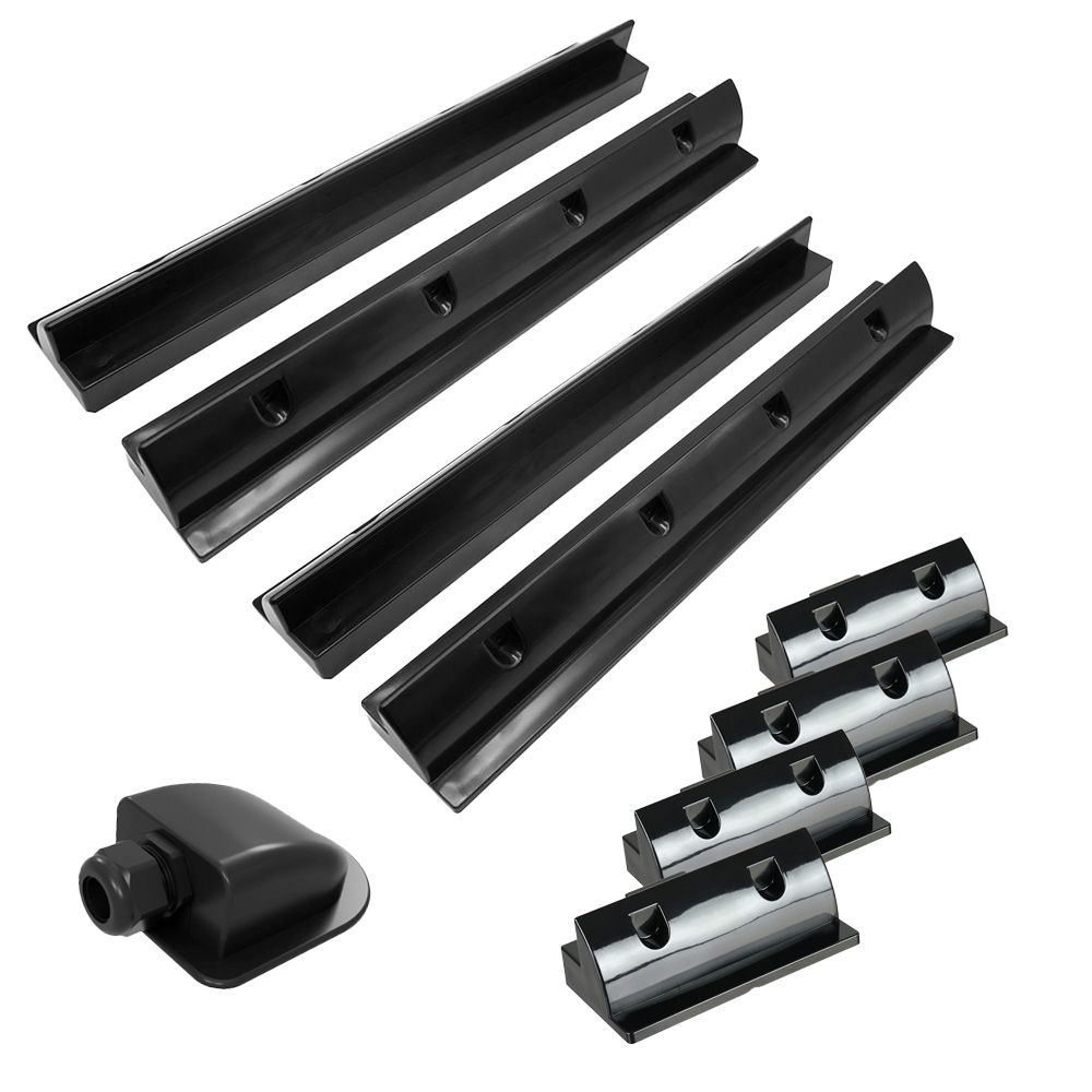 Kit fotovoltaic pentru rulota 400W, 12V, panouri monocristaline mPremium+ XXL, regulator Victron SmartSolar MPPT 100/30, conectori MC4, protectie IP65 [4]