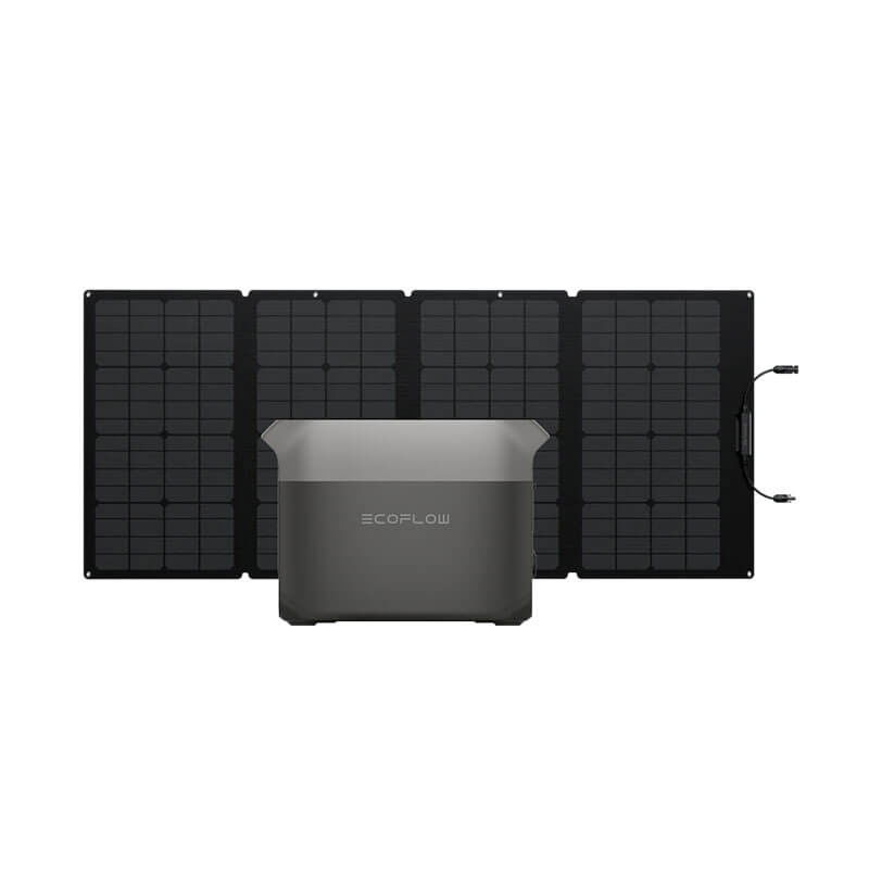 Kit Generator Solar Portabil 1024Wh 1800W EcoFlow Delta 3 + panou 160W [2]