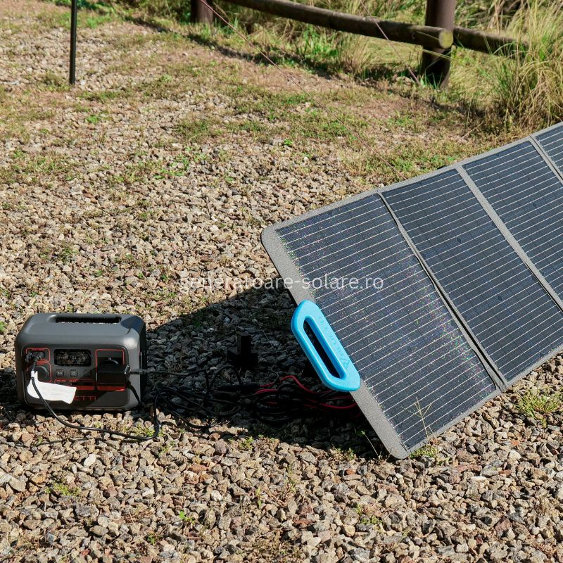 Kit Generator Solar Portabil 230.4Wh 300W, Bluetti AC2P + panou 200W [14]