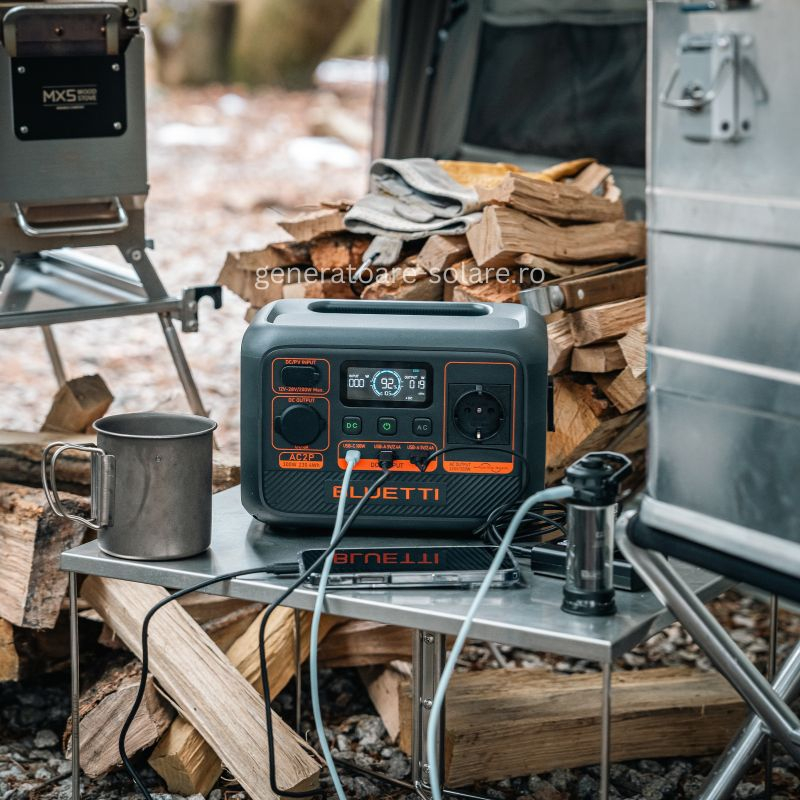 Kit Generator Solar Portabil 230.4Wh 300W, Bluetti AC2P + panou 200W [9]
