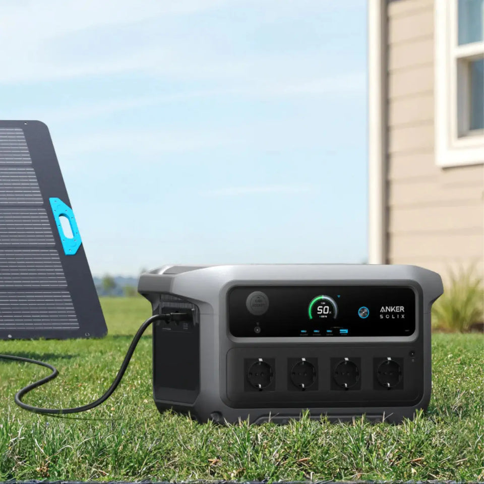 Kit generator solar portabil Anker SOLIX C2000 Gen 2, 2400W 2048Wh + 2X panouri 200W [13]