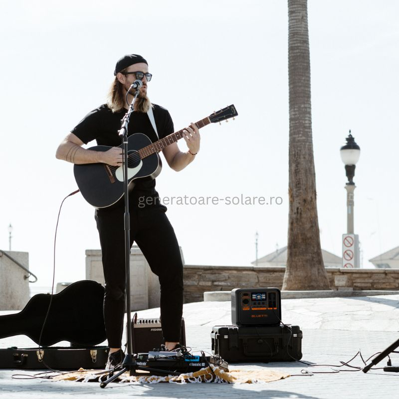 Kit Generator Solar Portabil Bluetti AC70P 1000W 864Wh LifePO4 + panou 200W [23]