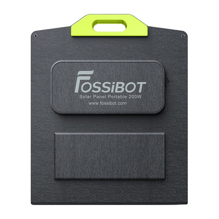 Kit generator solar portabil FOSSIBOT F1800 de 1800W 1024Wh (gri) cu panou 200W [18]