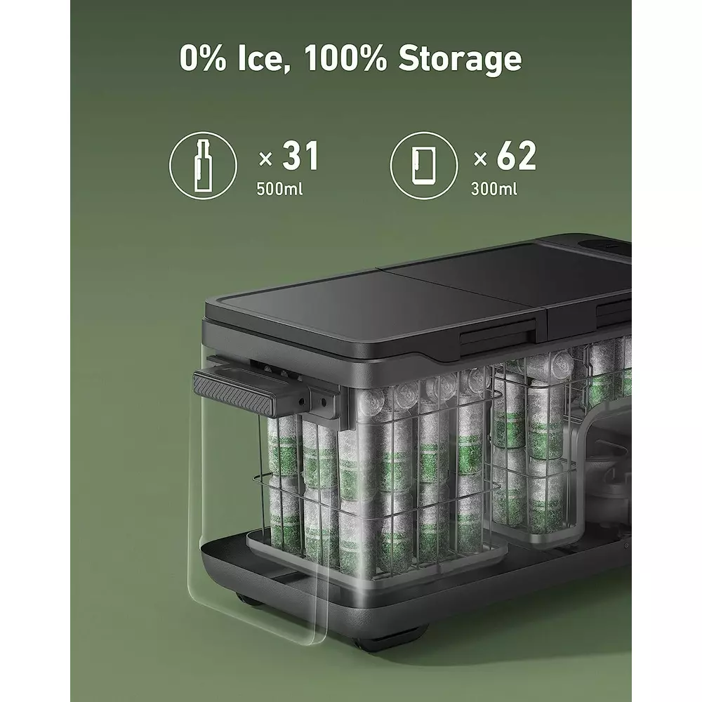 Lada frigorifica portabila 53L, 299Wh, Anker Everfrost Powered Cooler 50 [17]