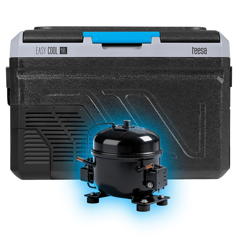 Lada frigorifica profesionala cu compresor, 40 l, Panou tactil, Porturi USB-A, USB-C, Alimentare DC 12/24 V si adaptor 220 V [7]