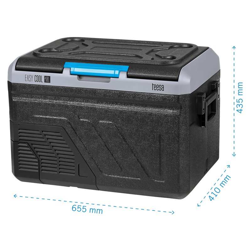 Lada frigorifica profesionala cu compresor, 40 l, Panou tactil, Porturi USB-A, USB-C, Alimentare DC 12/24 V si adaptor 220 V [5]