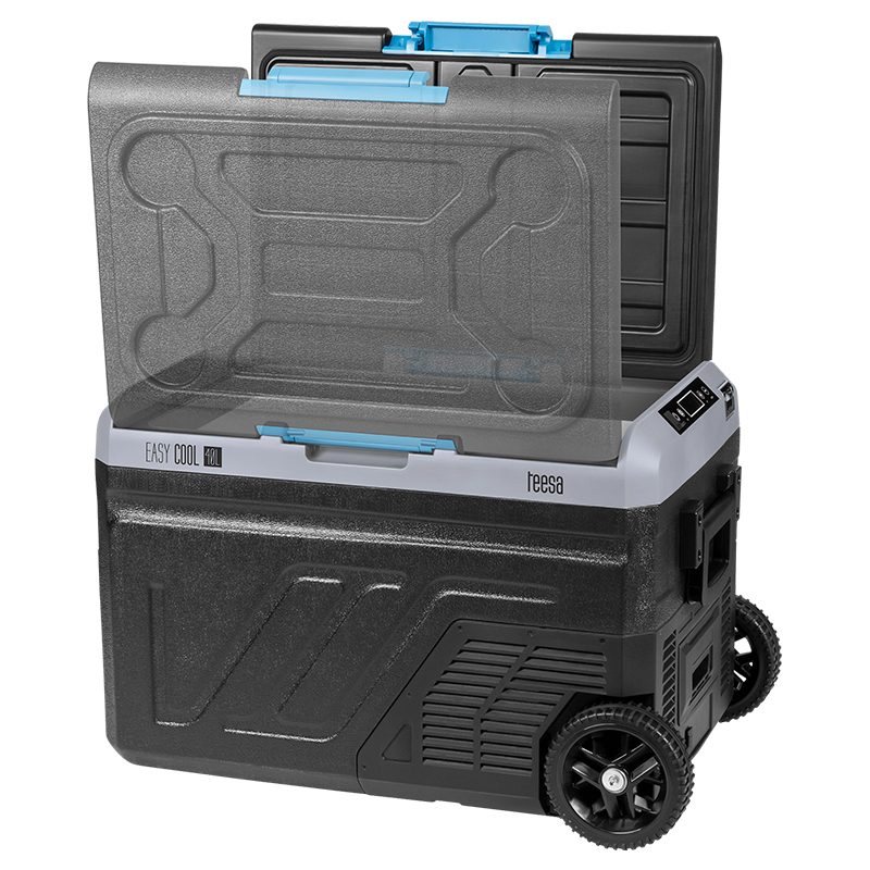 Lada frigorifica profesionala cu compresor, Troller, 40 l, Panou tactil, Porturi USB-A, USB-C, Alimentare DC 12/24 V si adaptor 220 V [2]