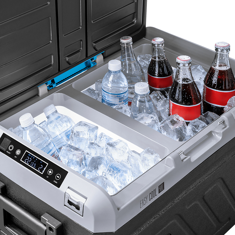 Lada frigorifica profesionala cu compresor, Troller, 40 l, Panou tactil, Porturi USB-A, USB-C, Alimentare DC 12/24 V si adaptor 220 V, aplicatie Smart [7]