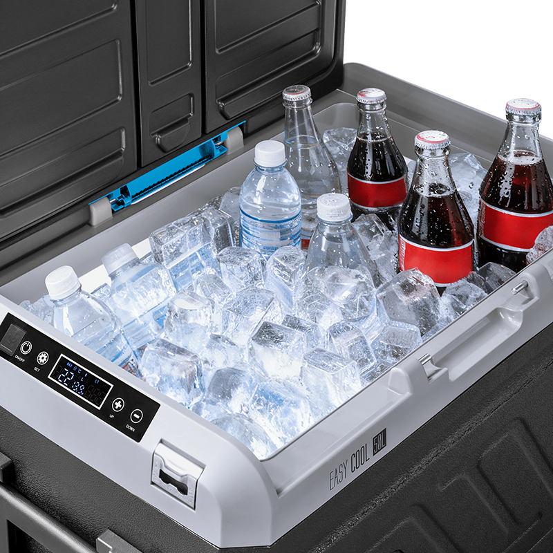 Lada frigorifica profesionala cu compresor, Troller, 50 l, Panou tactil, Porturi USB-A, USB-C, Alimentare DC 12/24 V si adaptor 220 V, aplicatie Smart [7]