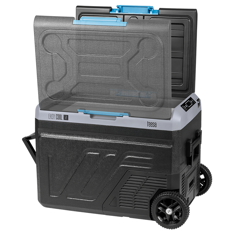 Lada frigorifica profesionala cu compresor, Troller, 50 l, Panou tactil, Porturi USB-A, USB-C, Alimentare DC 12/24 V si adaptor 220 V, aplicatie Smart [2]