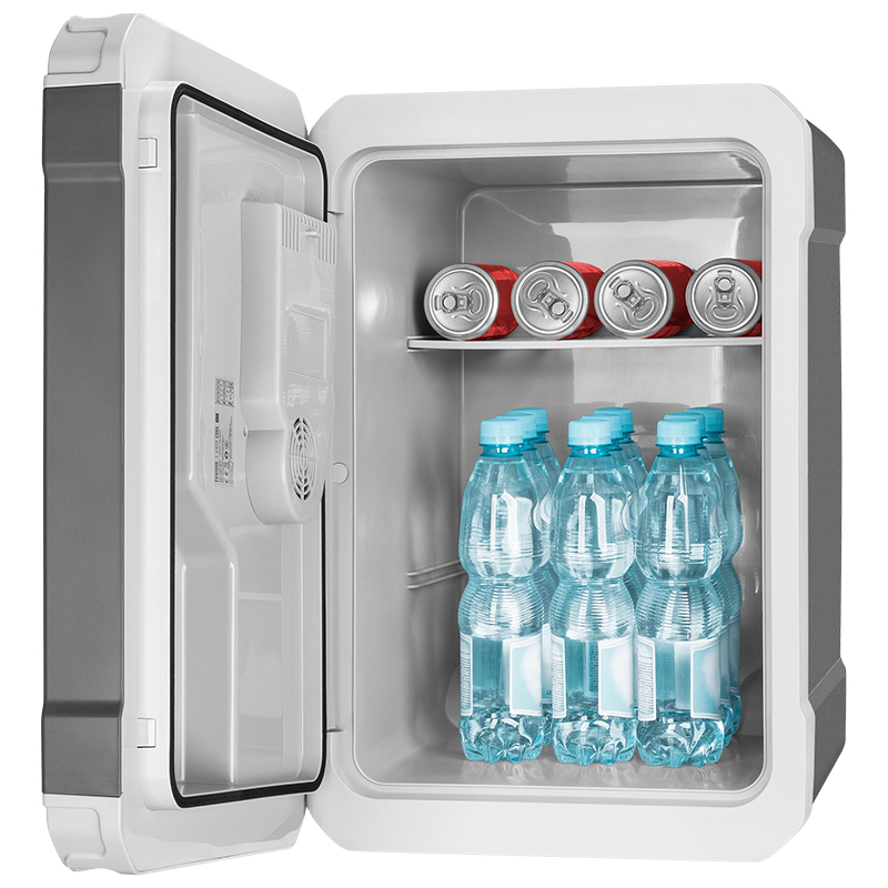 Lada frigorifica Troller TEESA TSA5006.1, racire-incalzire 35L, alimentare bricheta auto 12V, priza 230V, clasa energetica E, Gri [9]