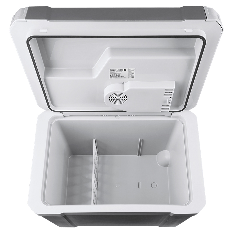 Lada frigorifica Troller TEESA TSA5006.1, racire-incalzire 35L, alimentare bricheta auto 12V, priza 230V, clasa energetica E, Gri [4]