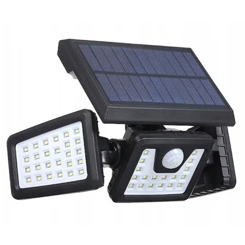 Lampa LED solara 8W 600lm 6000K cu senzor de miscare PIR IP65 [4]