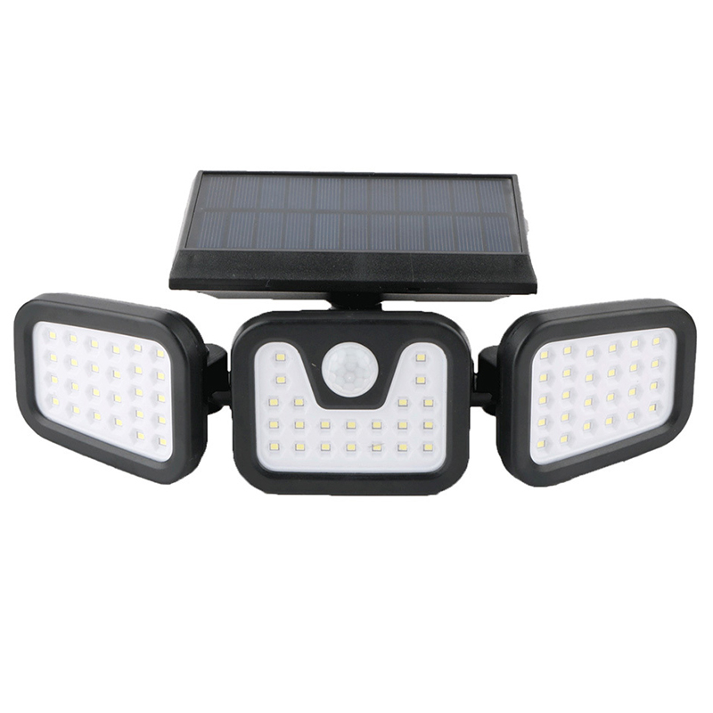 Lampa LED solara 8W 600lm 6000K cu senzor de miscare PIR IP65 [2]