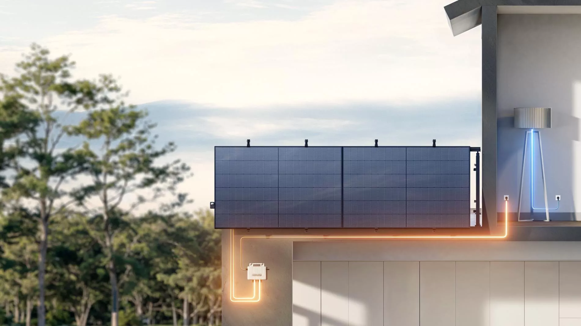 Microinvertor EcoFlow STREAM 800W + cabluri AC si PV [7]