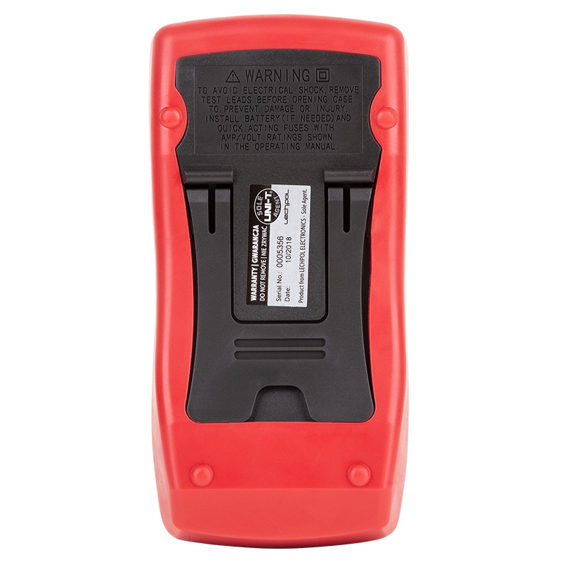Multimetru Digital Uni-T UT107, Masurare RPM si Unghi Dwell, Temperatura 1000°C, Tensiune DC/AC, Curent, Rezistenta [3]