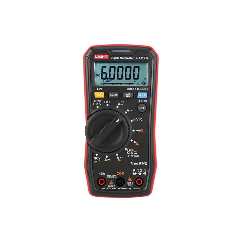 Multimetru Digital Uni-T UT117C, True RMS, Frecventa 10MHz, Autoscalare, NCV, Iluminare, CAT III 600V [2]