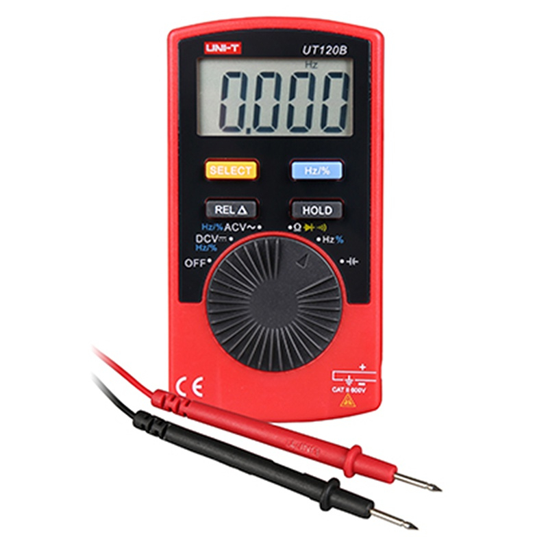 Multimetru Digital Uni-T UT120B, Temperatura 1000°C, Frecventa 10MHz, Capacitate, Tensiune DC/AC 600V, Continuitate [5]