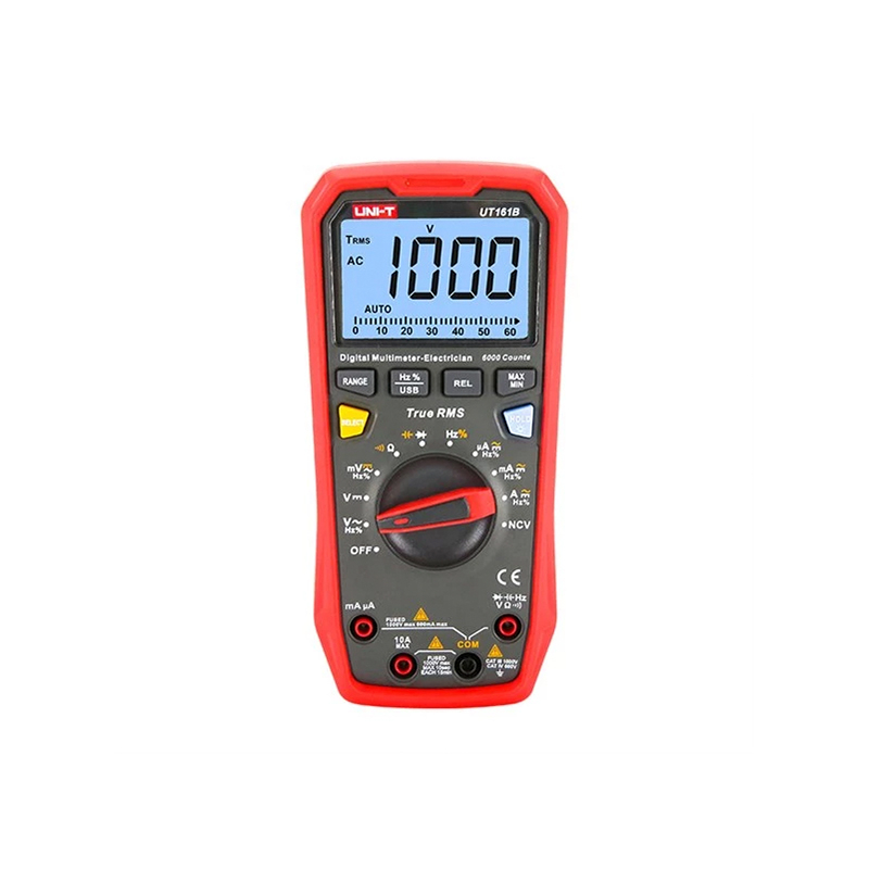 Multimetru Digital Uni-T UT161B, True RMS, USB, CAT III 1000V, Autoscalare, Frecventa, Capacitate, Iluminare [2]