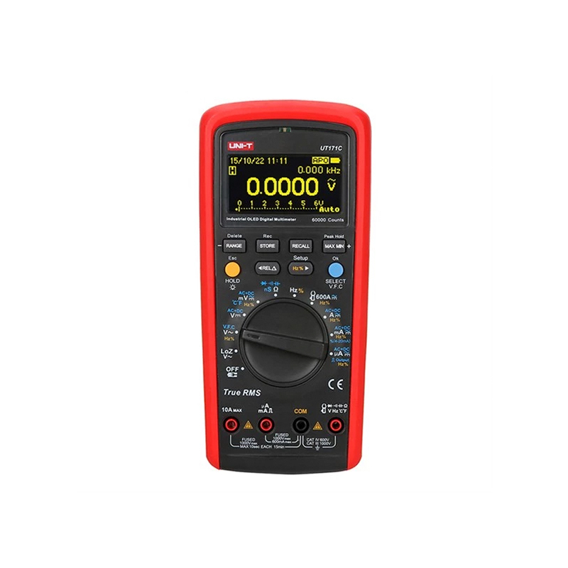 Multimetru Digital Uni-T UT171C, USB, Temperatura 1000°C, True RMS, Frecventa 60MHz, CAT III 1000V, Autoscalare [2]