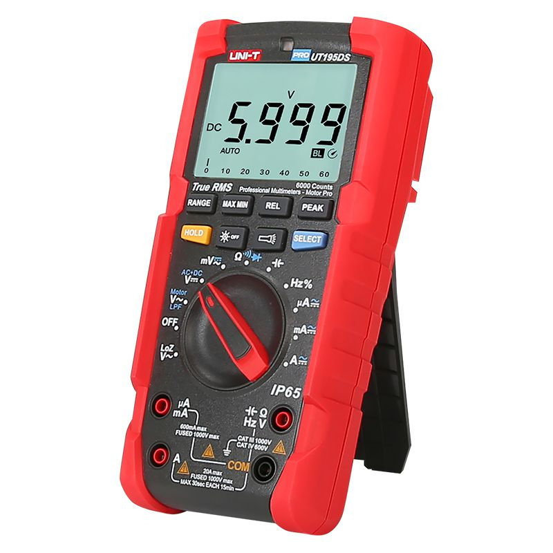 Multimetru Digital Uni-T UT195DS, True RMS, Frecventa 10MHz, LoZ, LPF, AC+DC, CAT III, Autoscalare, Iluminare [3]