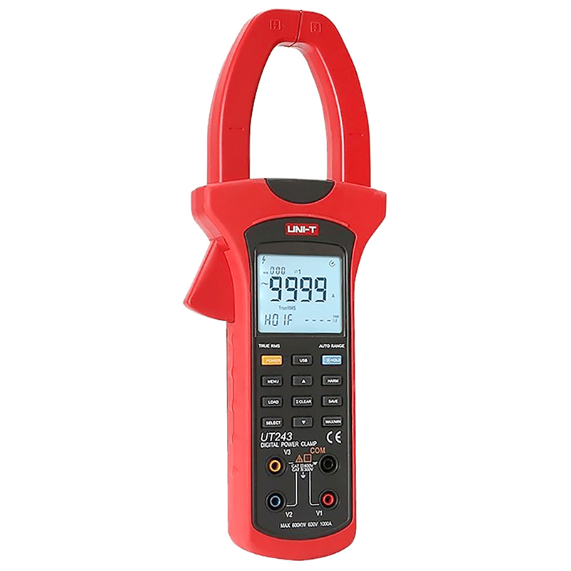 Multimetru Digital Uni-T UT243, True RMS, USB, Tip Furca, Curent AC/DC 60A, NCV, Autoscalare, Iluminare [4]