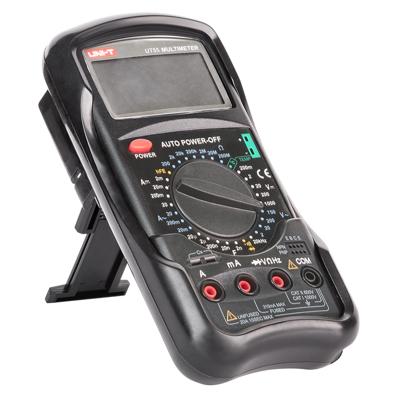 Multimetru Digital Uni-T UT55, Temperatura 1000°C, Frecventa 20kHz, Capacitate, Oprire Automata, Testare Diode [4]