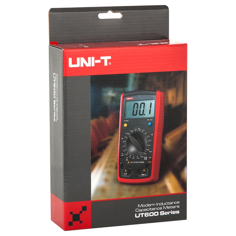 Multimetru Digital Uni-T UT601, Capacitate 20mF, Rezistenta 2000MOhm, hFE Tranzistori, Testare Diode, Continuitate [6]