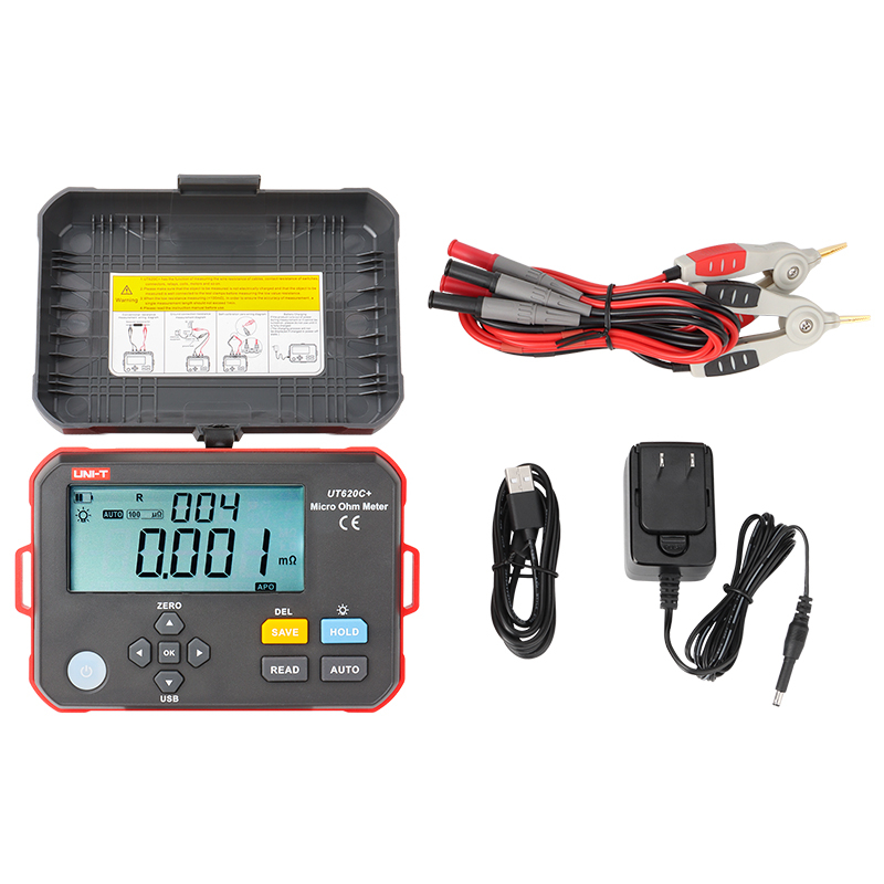 Multimetru Digital Uni-T UT620C, USB, LCR, Inductanta, Capacitate, Rezistenta, Frecventa, Afisaj Iluminat [7]