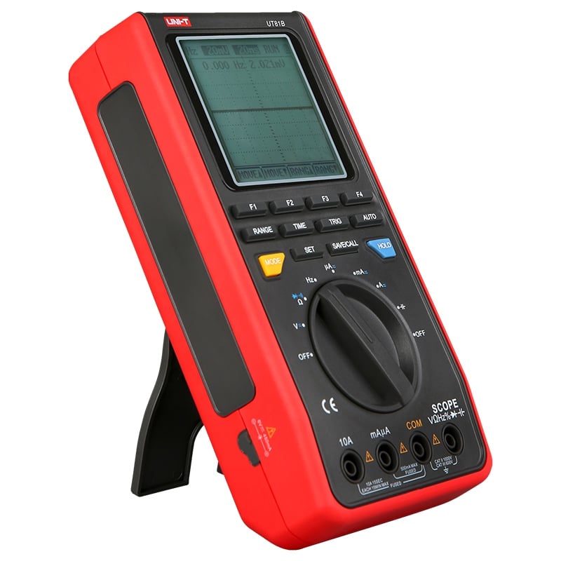 Multimetru Digital Uni-T UT81B, Functie Osciloscop, USB, Capacitate, Frecventa 10MHz, Memorie 10 Ecrane, Iluminare [5]