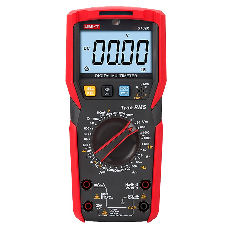 Multimetru Digital Uni-T UT89X, True RMS, Temperatura 1000°C, Frecventa, NCV, CAT III 600V, Autoscalare [2]