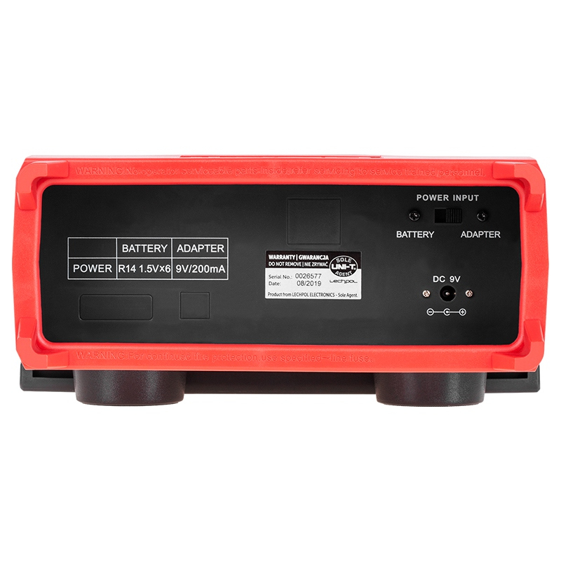 Multimetru Laborator Uni-T UT801C, Temperatura 1000°C, Frecventa 200kHz, Capacitate 200µF, Buzzer, Iluminare Fundal [5]